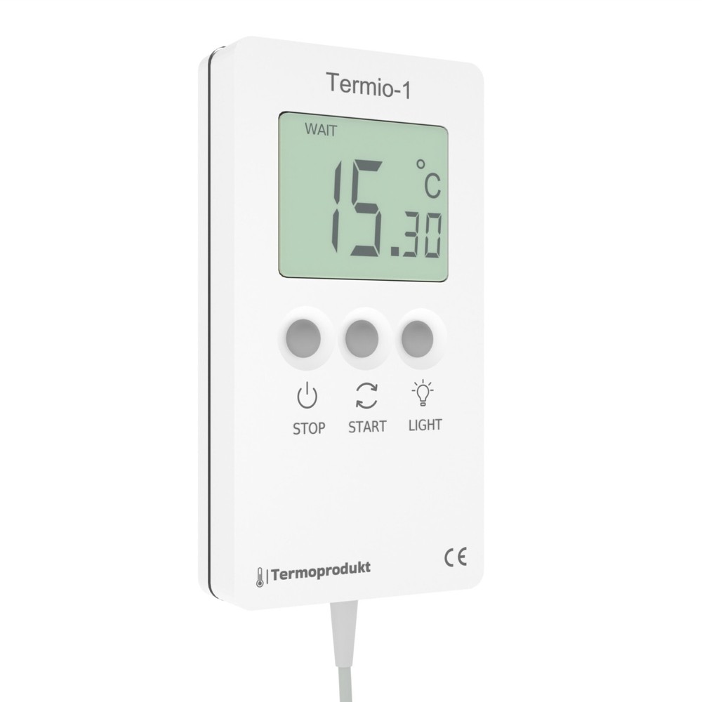 Termio-1 Precise temperature data logger with probe for liquids