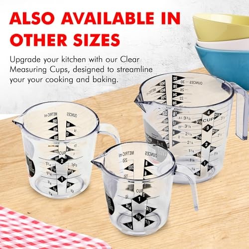 Select Plastic Clear 2 Cup Measuring Cup