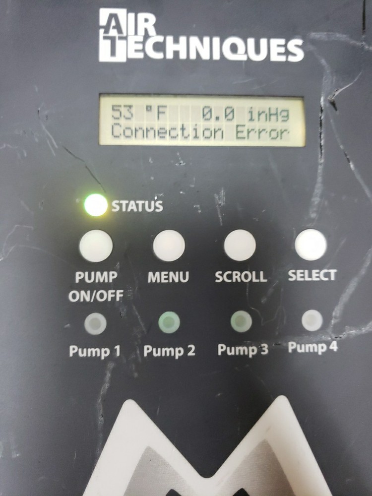 Air Techniques MOJAVE MMC Dental Vacuum System Master Controller / Control Panel