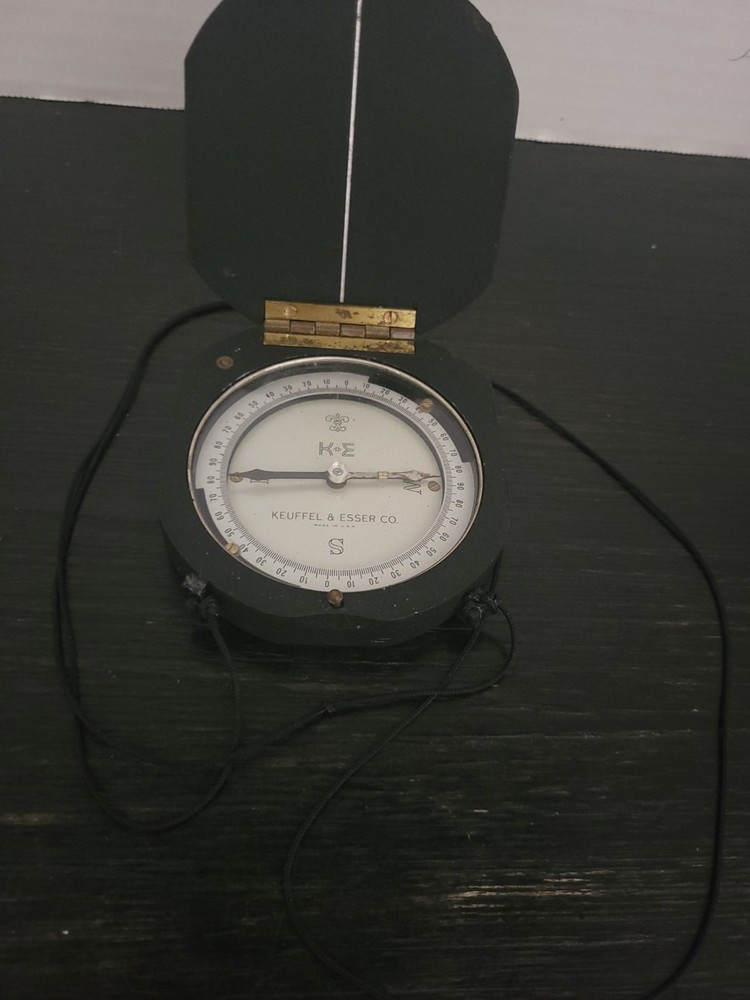 K&E Forestry Compass - Solid Metal - Keuffel & Esser Co