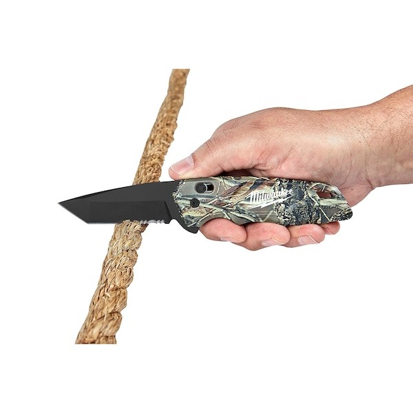 Milwaukee Tool 48-22-1535 Fastback Camo Spring Assisted Folding Knife