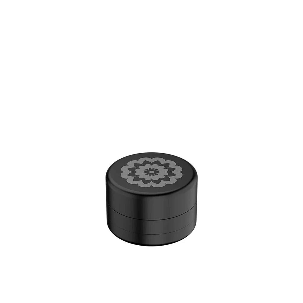Flower Mill NEXT GEN STANDARD 2.0" BLACK Grinder 3 Piece
