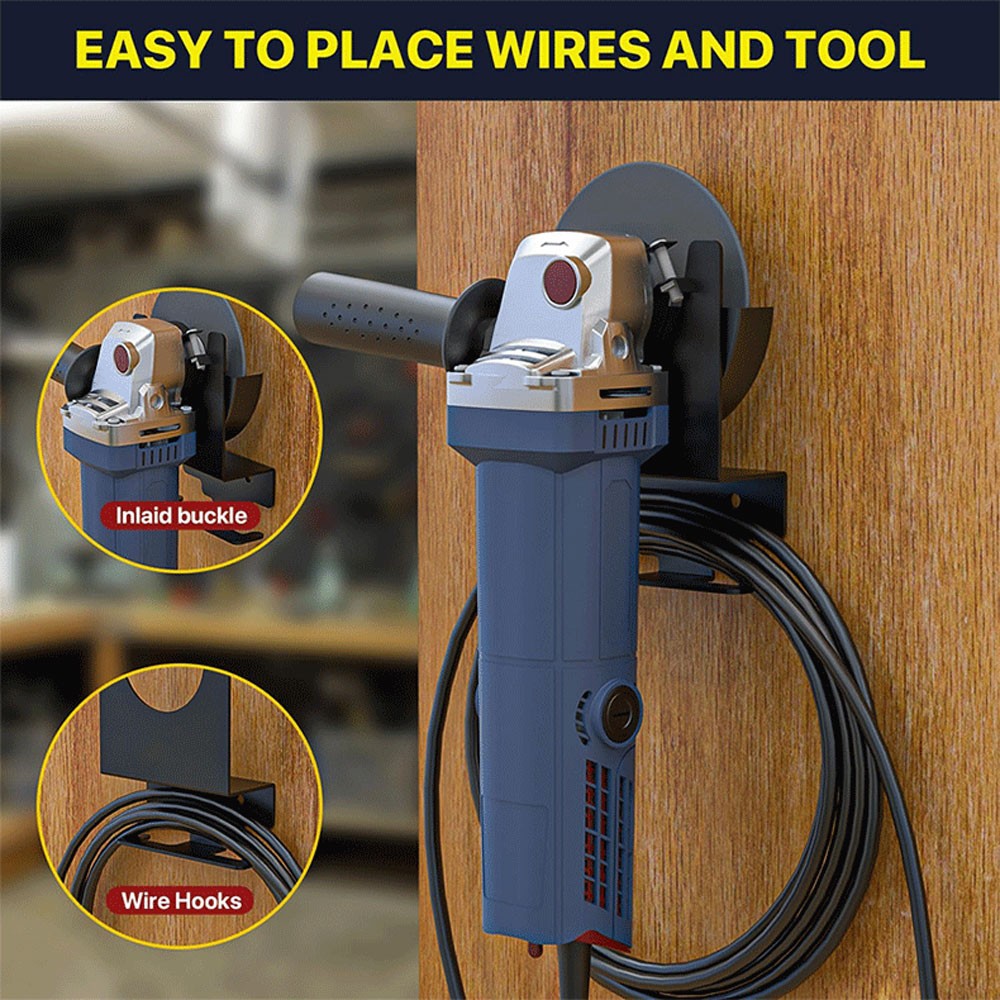 Angle Grinder Holder Multipurpose Wall-mounted Hanger CW
