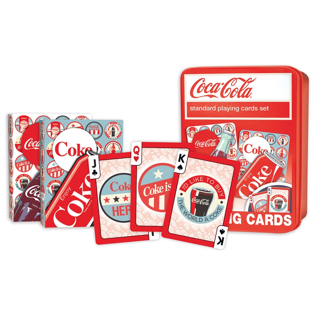MasterPieces - Coca-Cola Playing Cards 2-Pack