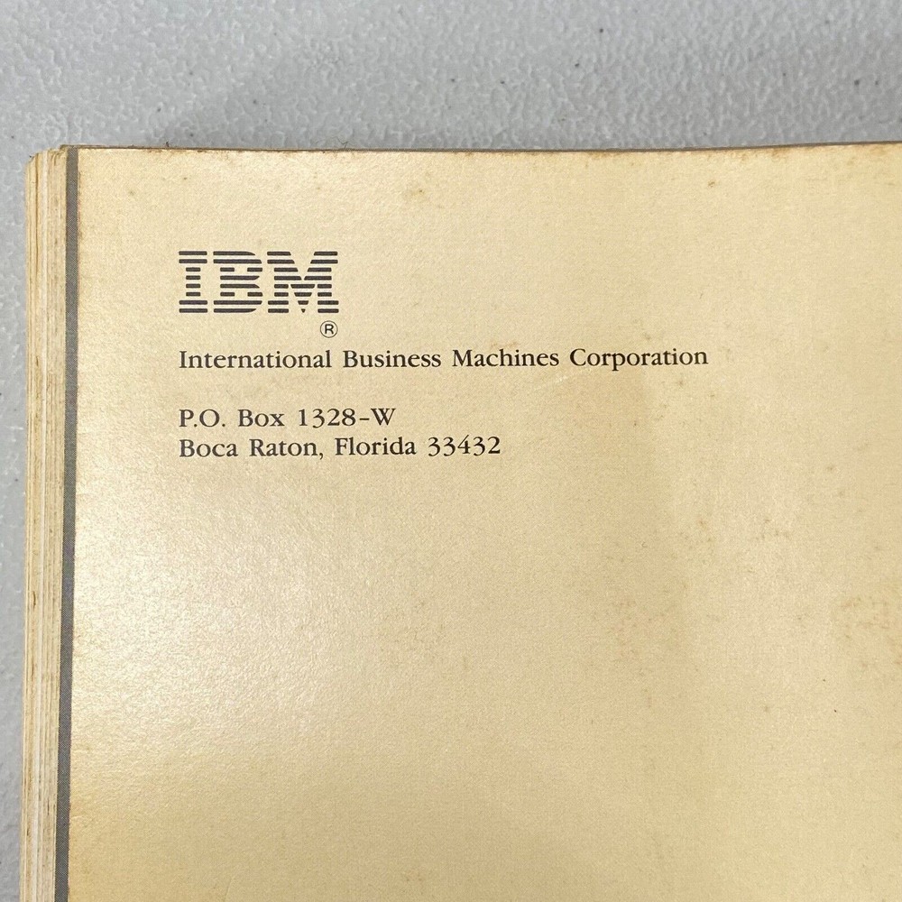 IBM PCjr Computer Manual Hands On Basic for 80s Personal Comp Spiral Book 1983