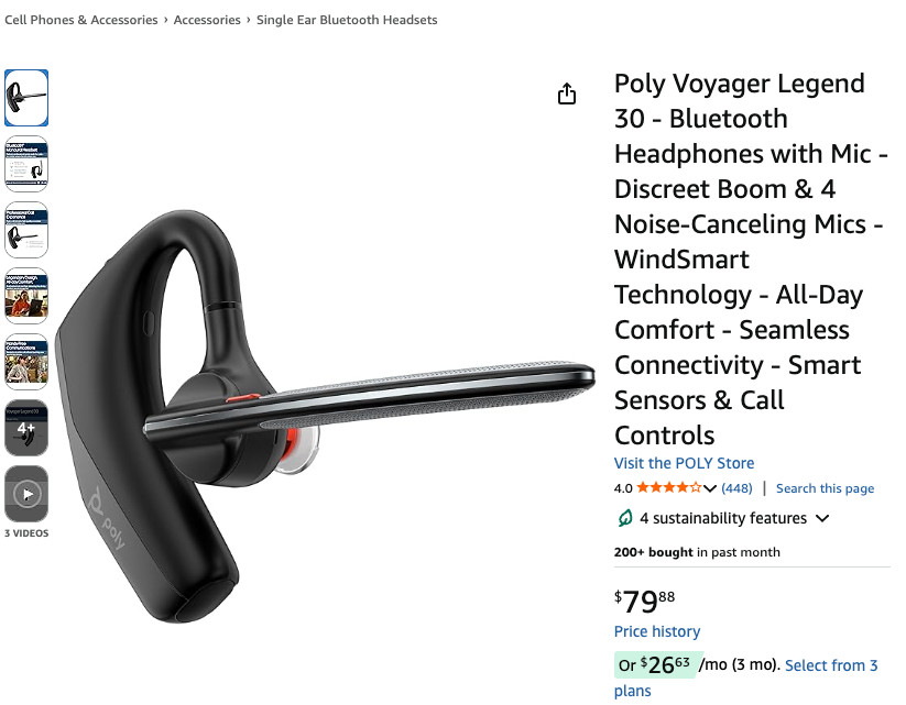 Poly Voyager Legend 30 Headset