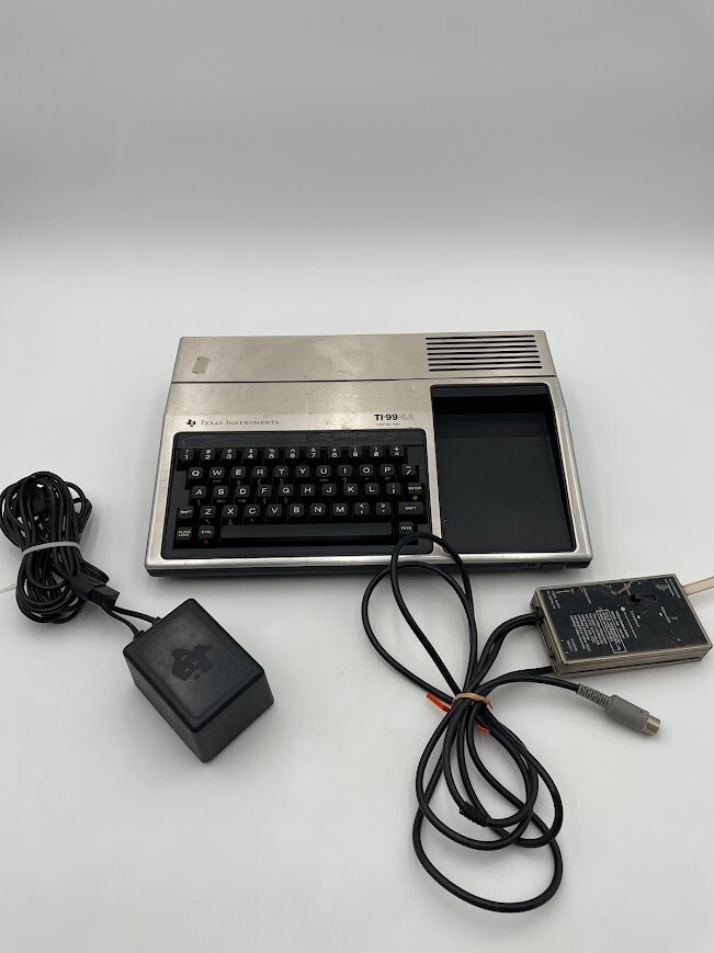 Texas Instruments TI-99/4A computer Powers On Untested