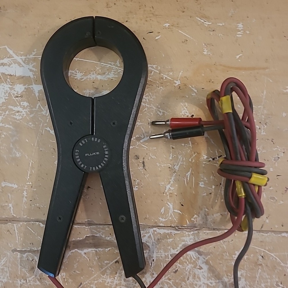 FLUKE 80I 600 CURRENT TRANSFORMER CLAMP