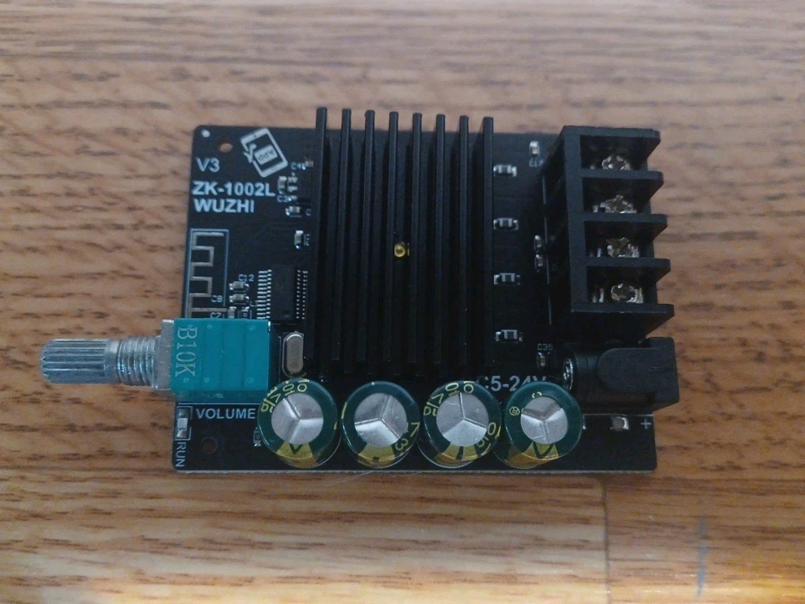 Zk1002l 100w X 2 Bluetooth 5.0 Stereo Audio Receiver Amplifier Board 2 Channel M