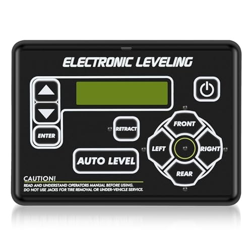 RV Leveling touchpad with Auto-Leveling Button Replace 421484 Fit for Lippert