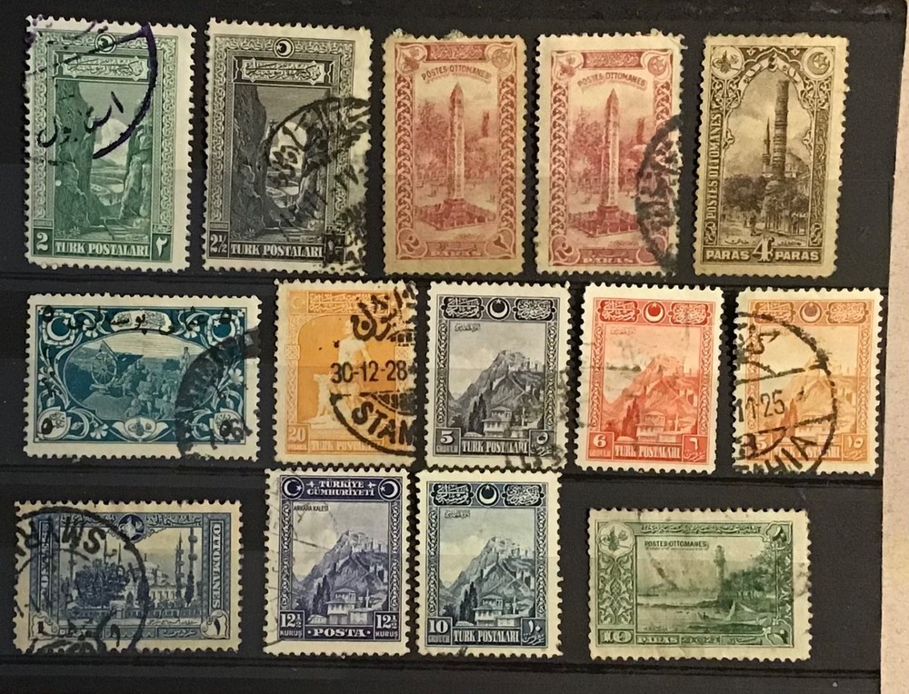 Turkey stamp selection TK