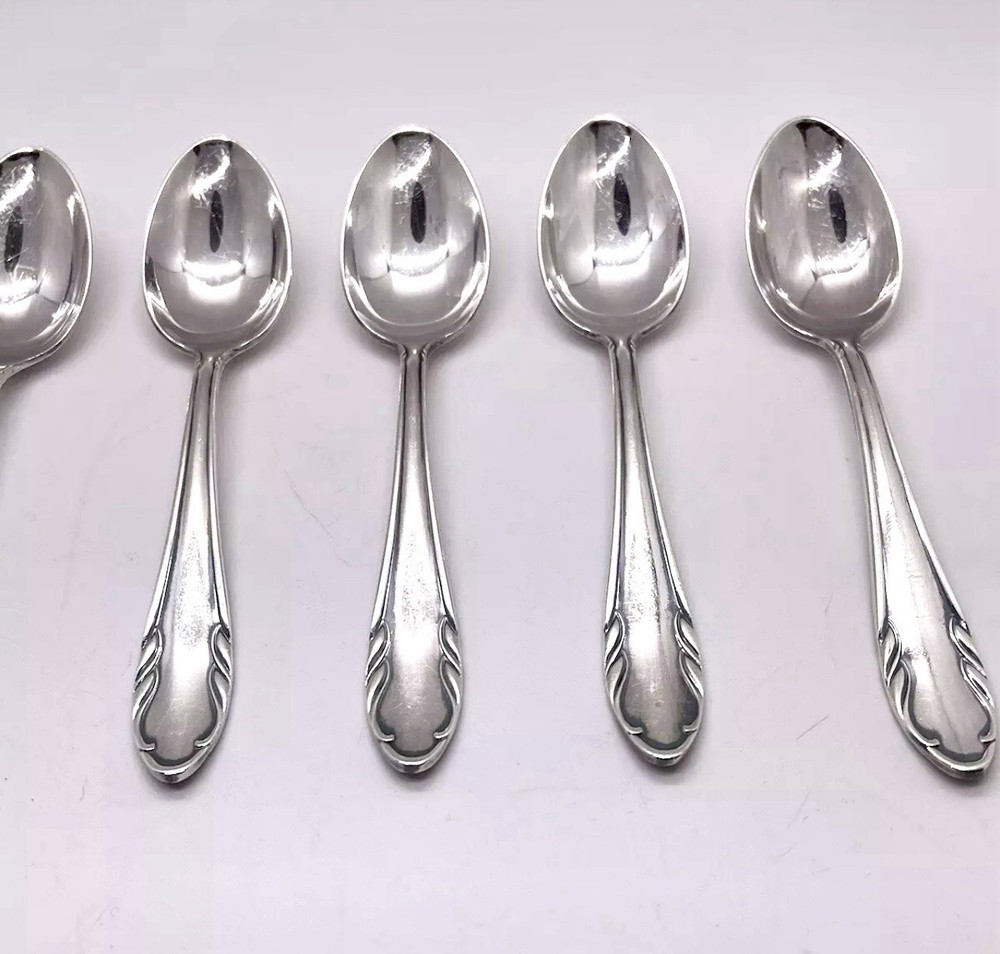 Holler 90 Solingen Rostfrei Teaspoons Vintage