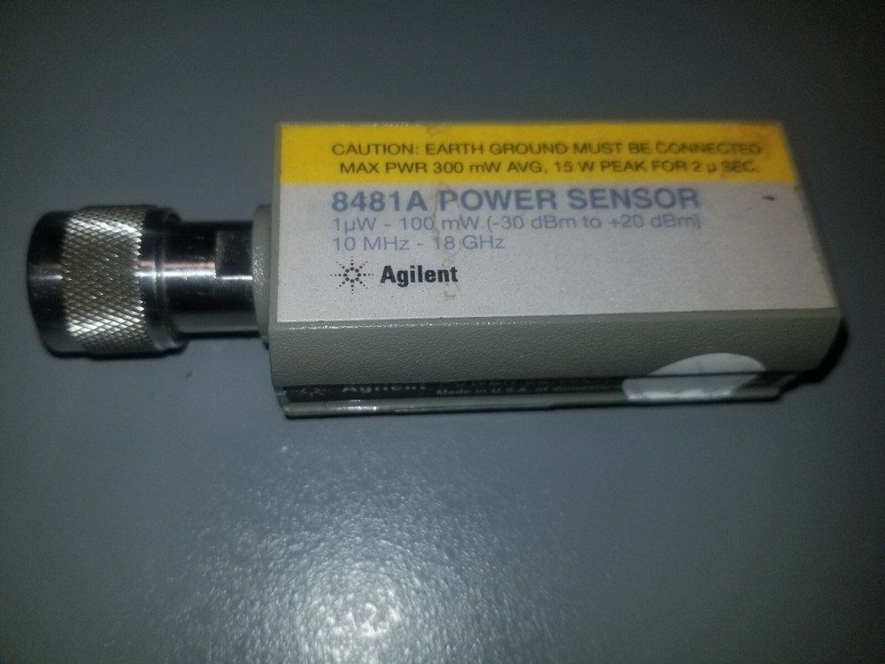 AGILENT 8481A RF Power Sensor DEFECTIVE