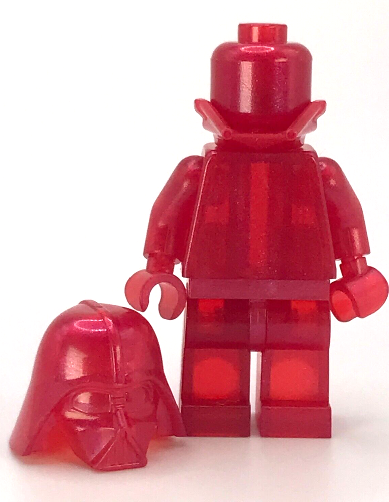 LEGO® Star Wars Darth Vader Prototype Satin Transparent Dark Pink Authentic