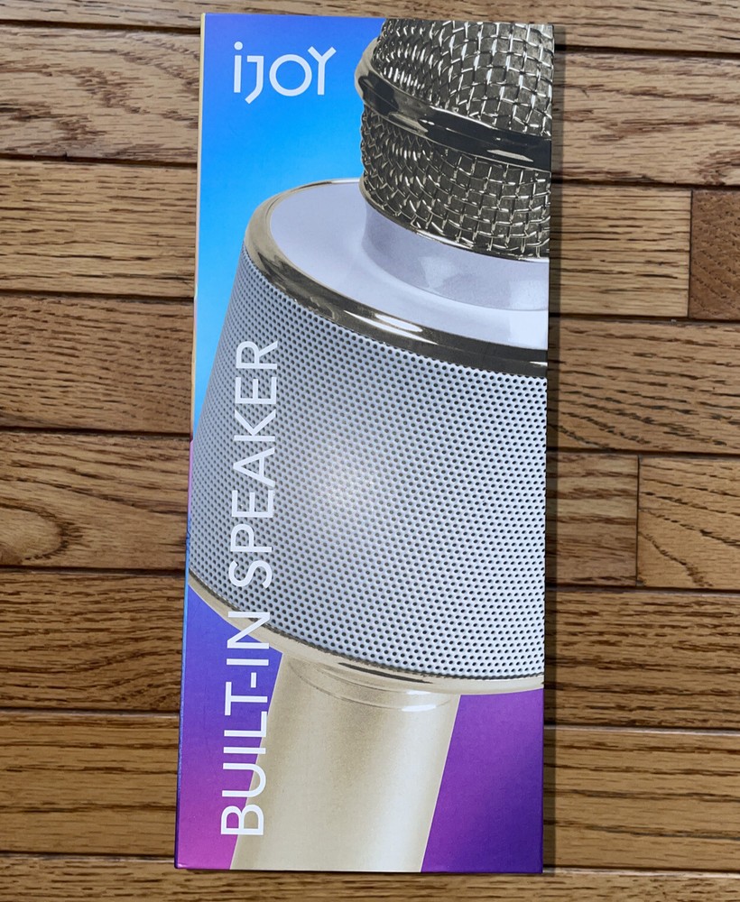 i joy Mic Queen wireless karaoke microphone and Bluetooth speaker