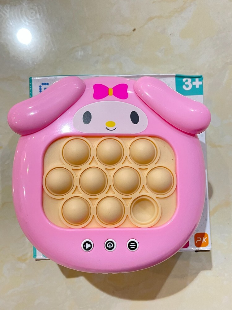 Hello Kitty Melody Pop Push it Game Controller Sensory Fidget Toy Whack Mole