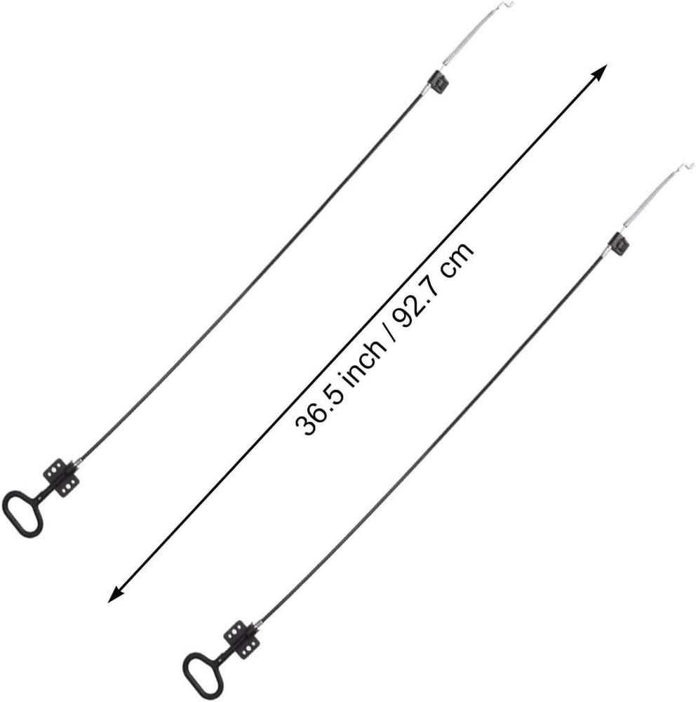 High-Quality Sofa Recliner Pull Cables, Durable 2-Pack - 36.5 Inch Total Length