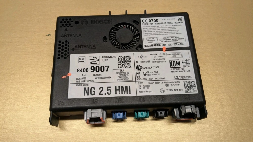 2016-2020 CHEVY MALIBU HUMAN MACHINE INTERFACE HMI CONTROL MODULE (OEM) #B19