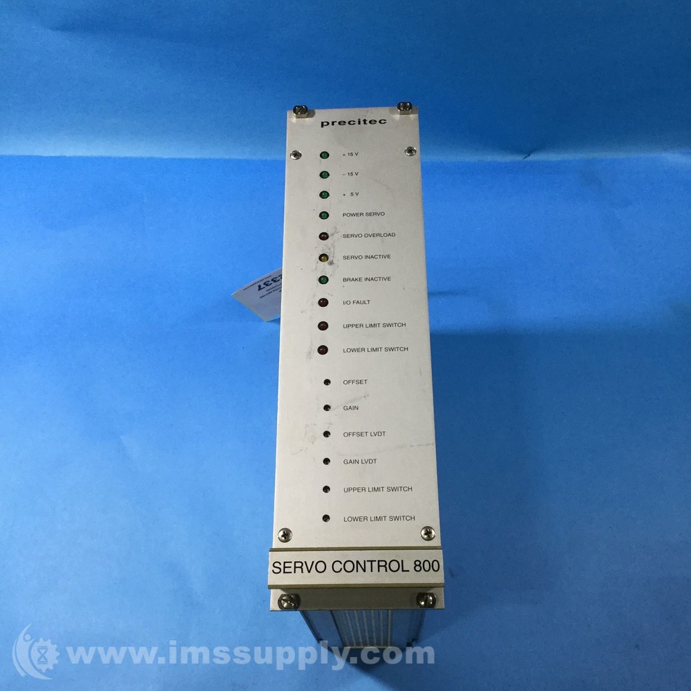 Precitec P0800-100-00001 Servo Control USIP