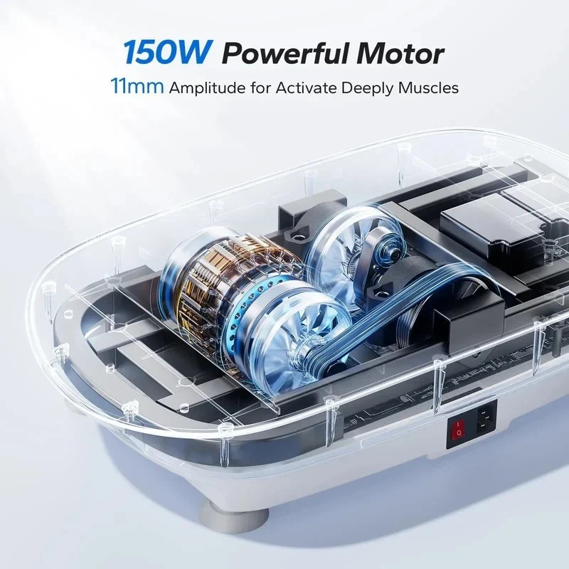 MERACH Vibration Plate Weight Loss Whole Body Workout Fitness Exercise Machine