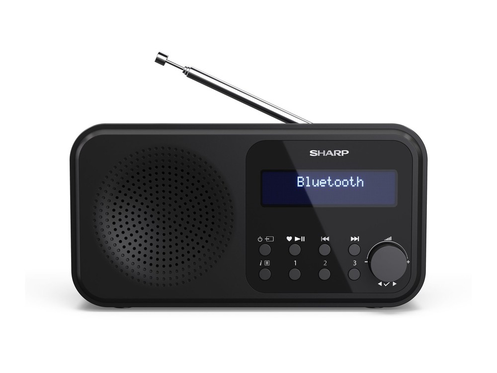 Sharp DR-P420 Portable Digital DAB DAB+ FM Auto Scan DRP420BK