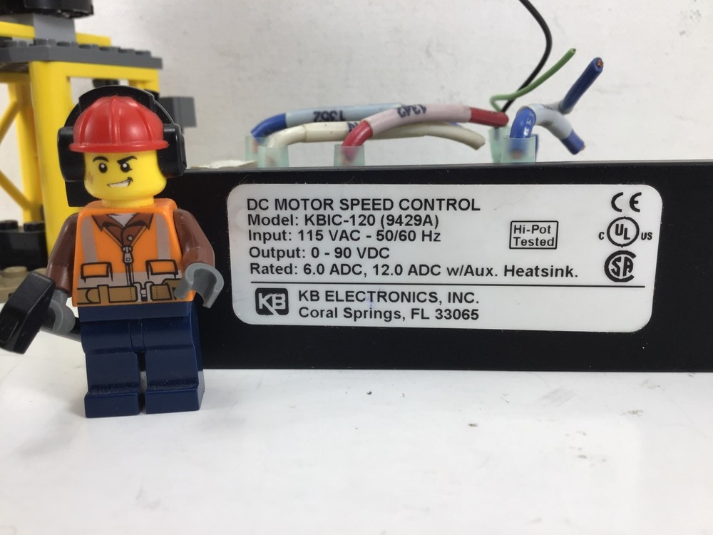 KBIC-120 (9429A) - KB ELECTRONICS, INC. - DC MOTOR SPEED CONTROL - **USED**