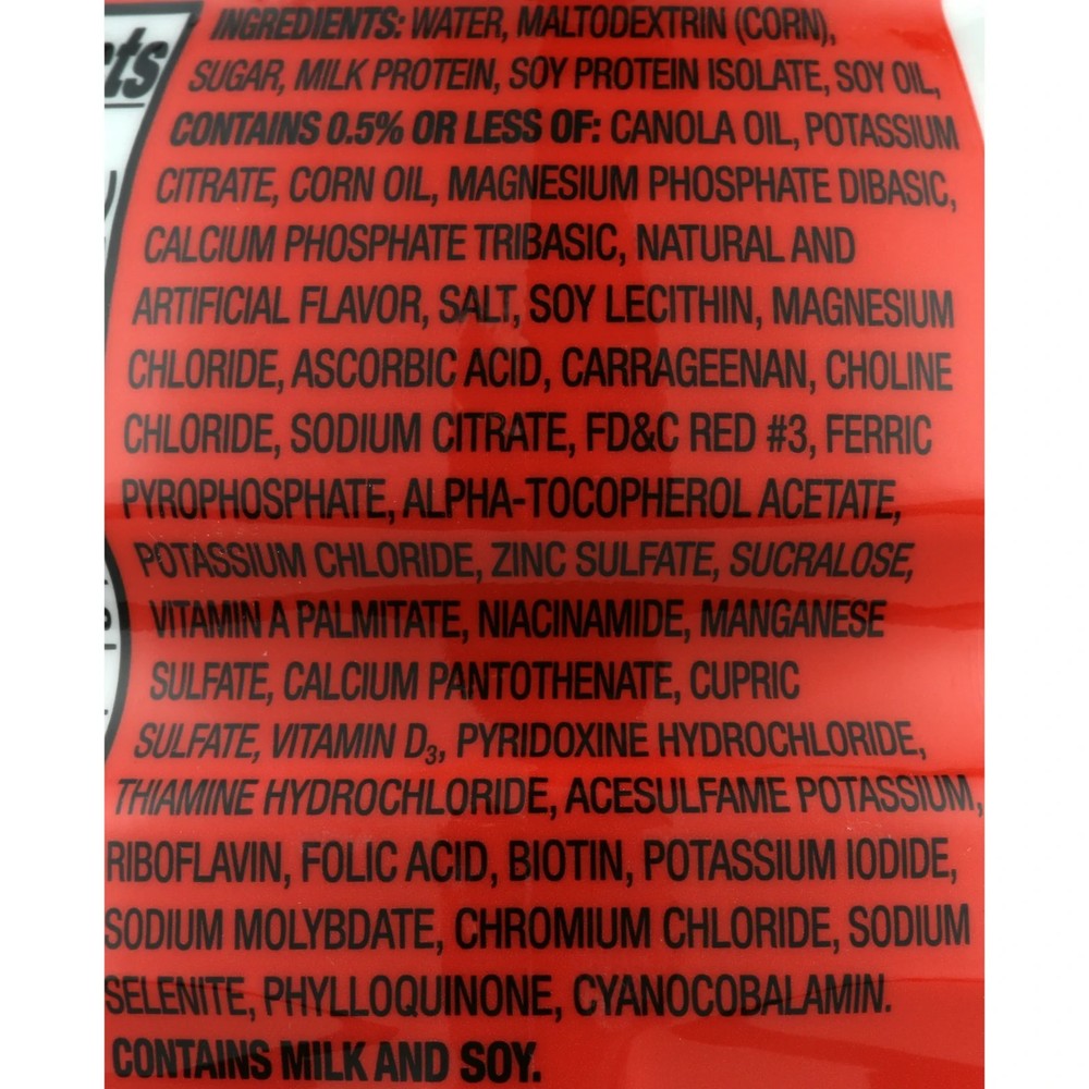 Equate Strawberry Nutritional Shake, 8 FL OZ, 6 Count