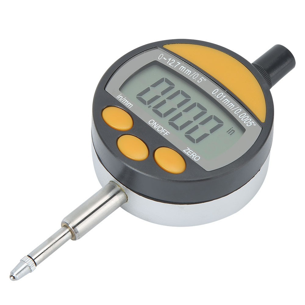 0-12.7mm Electronic Digital Dial Indicator 0.01mm High Accuracy Measuring