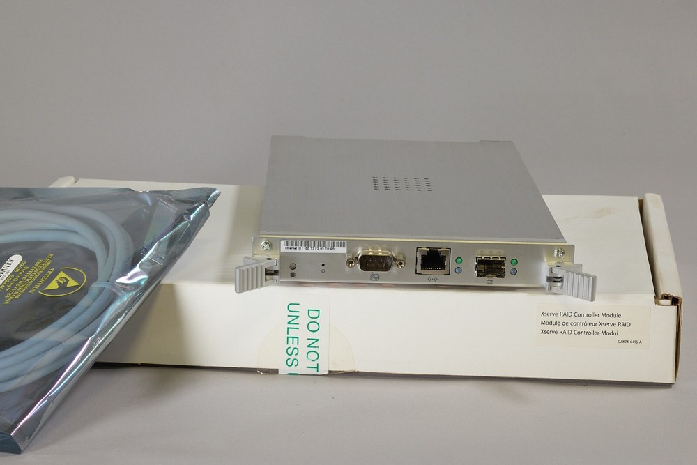 Apple X-Raid Kit includes,Power supply,Drive Module,Cooling Unit,RaidContlr