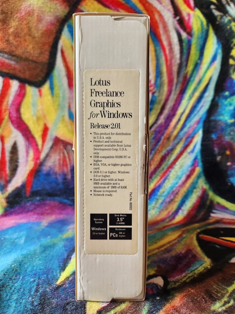 LOTUS Freelance Graphics Release 2 Presentation Graphics for Windows | Sealed