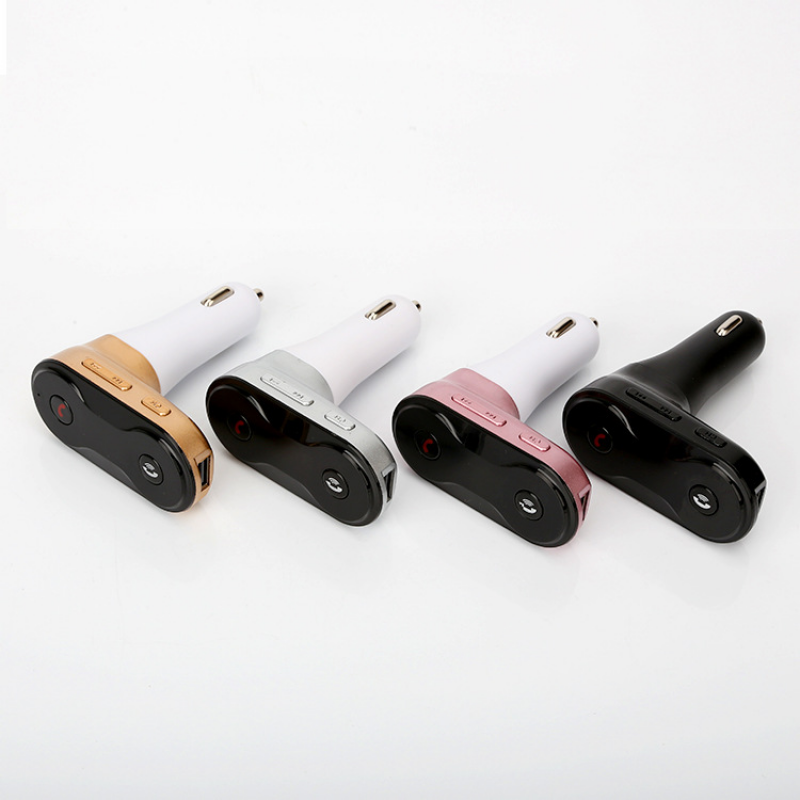 Car Audio Wireless Bluetooth FM Transmitter MP3 Player USB Car Charger Adapter