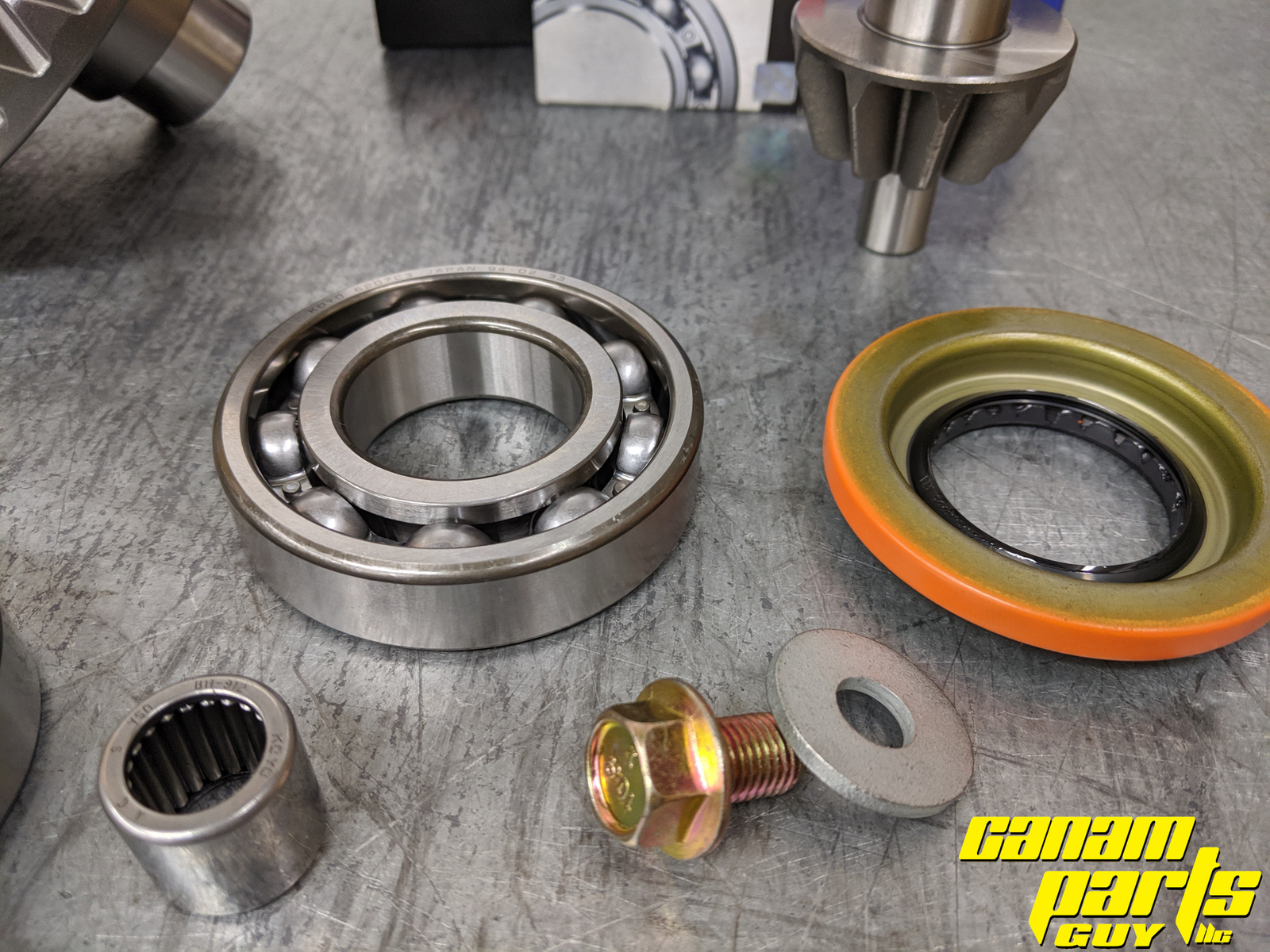 1447 Canam ATV Standard Rear Differential Rebuild Kit READ