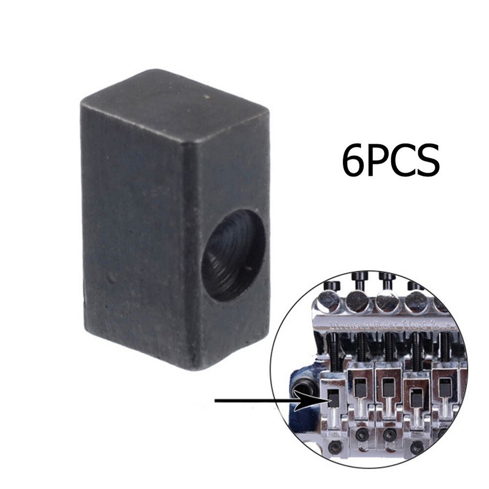 For Floyd Rose Bridge Saddle Insert Block String Sturdy 6Pcs High Quality