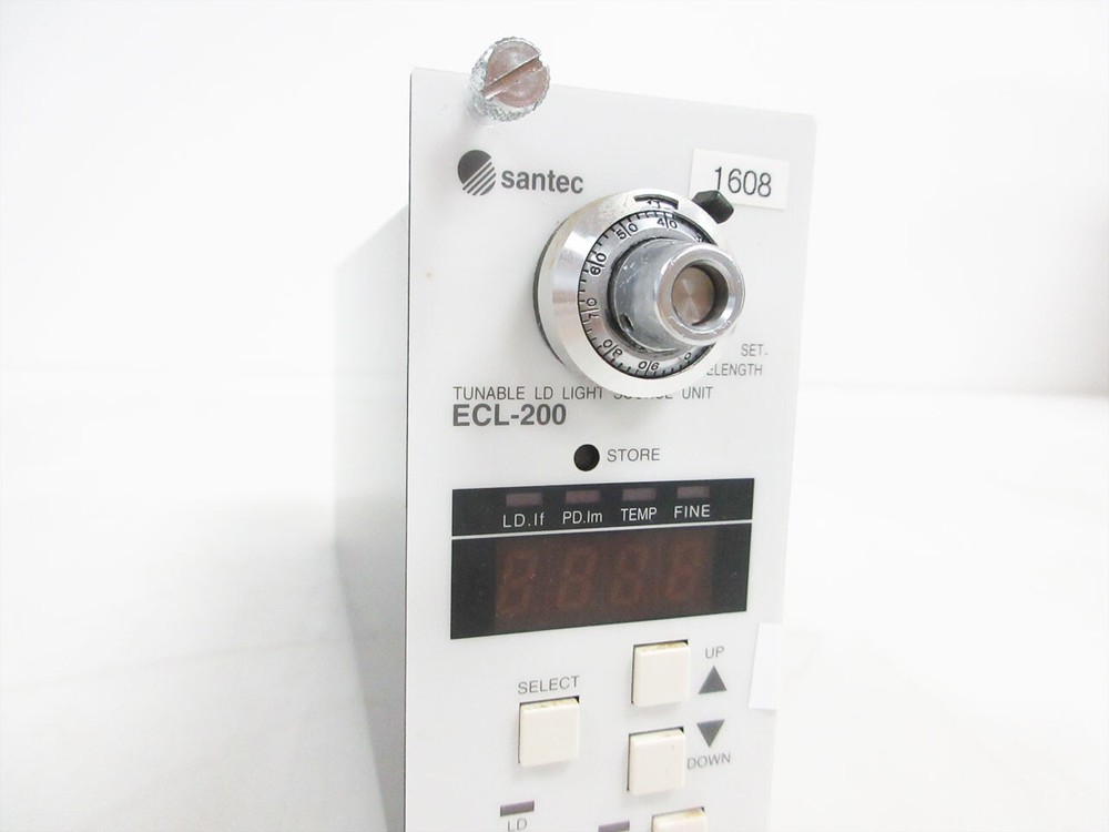 SANTEC ECL-200 LASER LIGHT SOURCE MODULE - BAD DIODE NO OUTPUT FOR MLS-8000