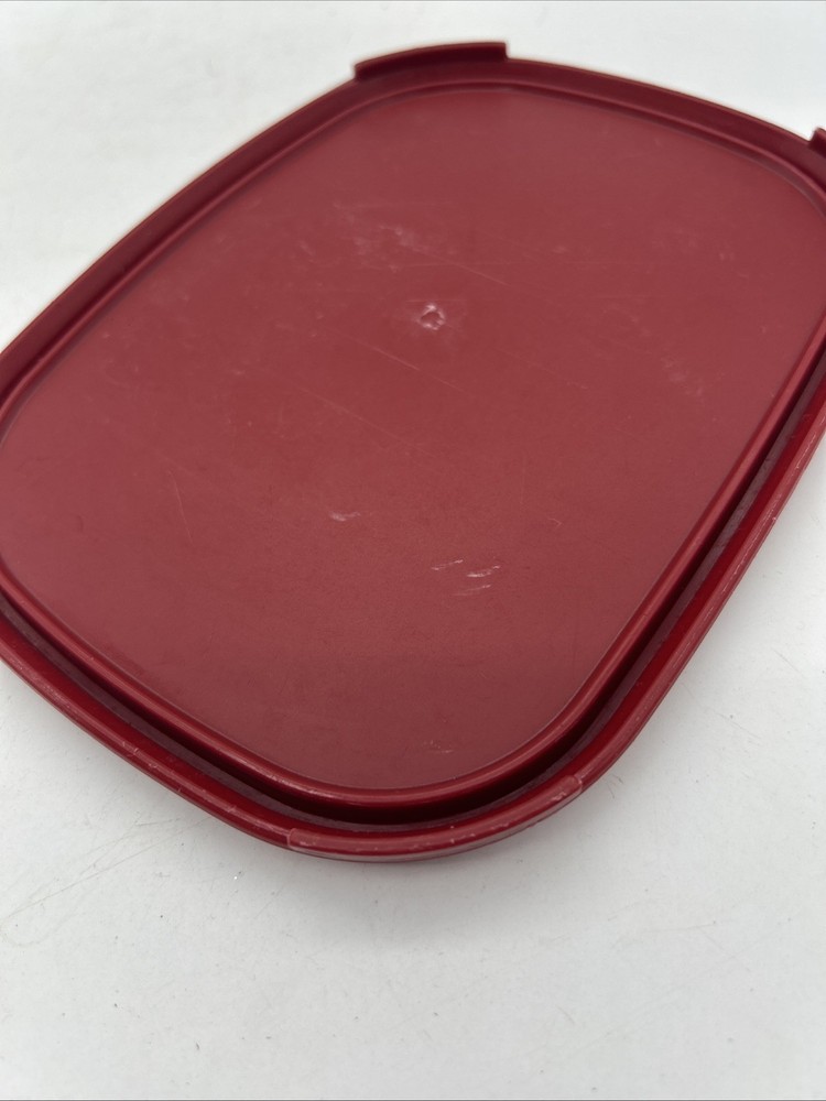 Tupperware Modular Mate Paprika Seal ONLY Replacement Lid Rectangular Oval 739-4