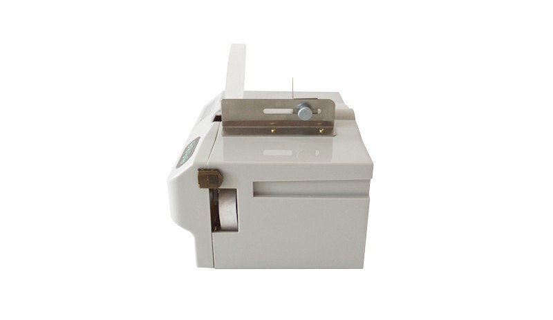110V 60Hz Automatic Small Cross Binding Machine Banknote Binder Width 2.5CM-15CM