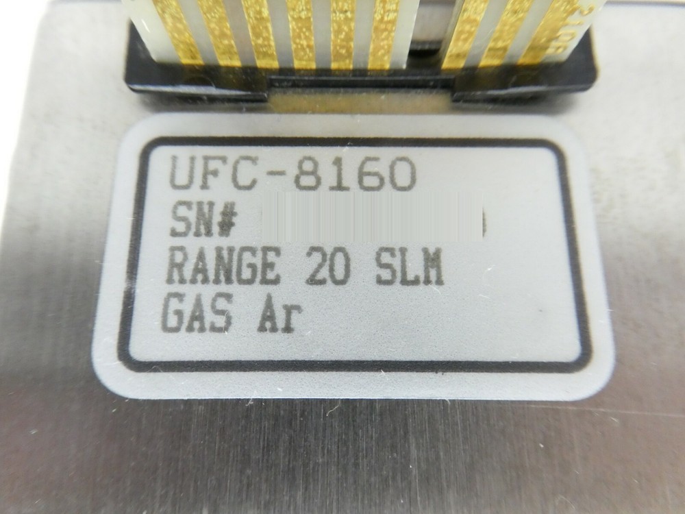 UNIT Instruments UFC-8160 Mass Flow Controller MFC 20 SLM Ar Working Spare