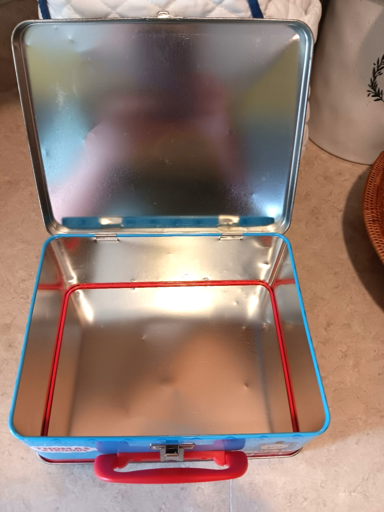 Thomas & Friends Back To School Tin Lunch Box Thomas the Train Engine Plus More