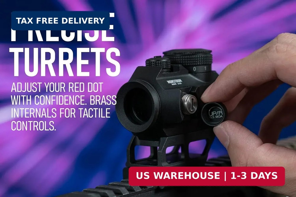 Monstrum Ghost Red Dot Sight | with Absolute Co-Witness Riser Mount