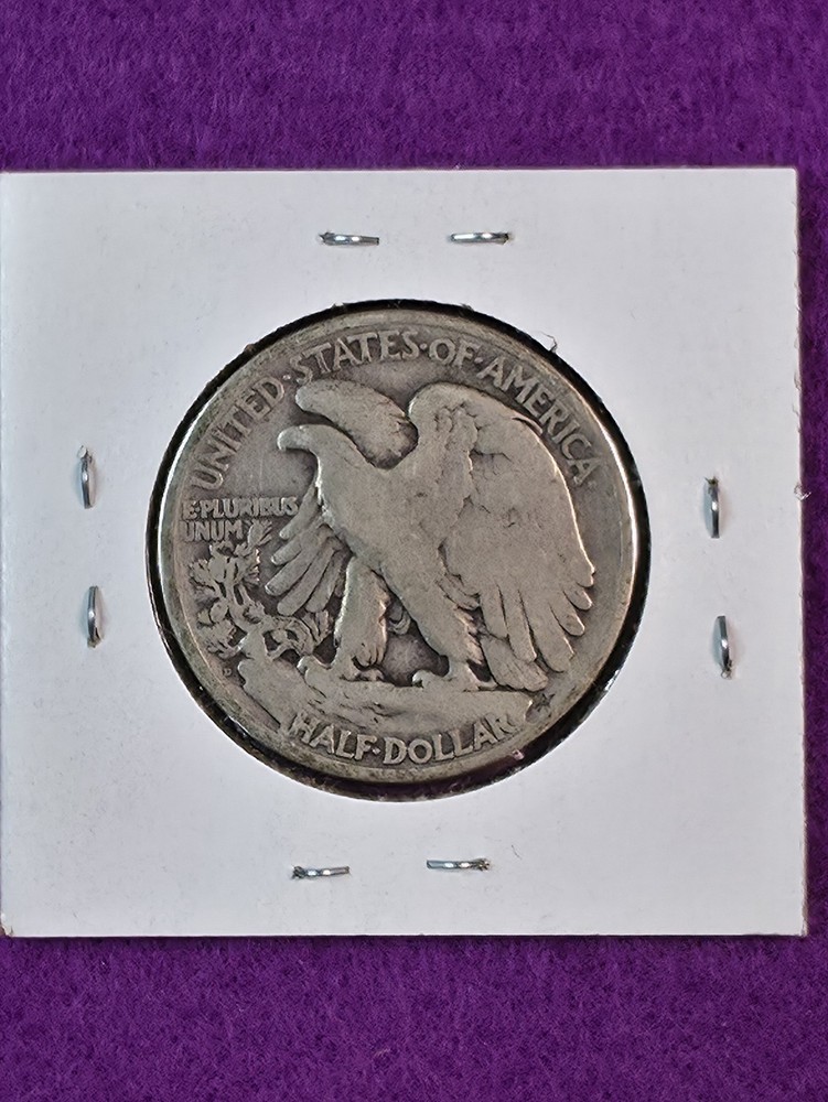 1934 D Walking Liberty Silver Half Dollar