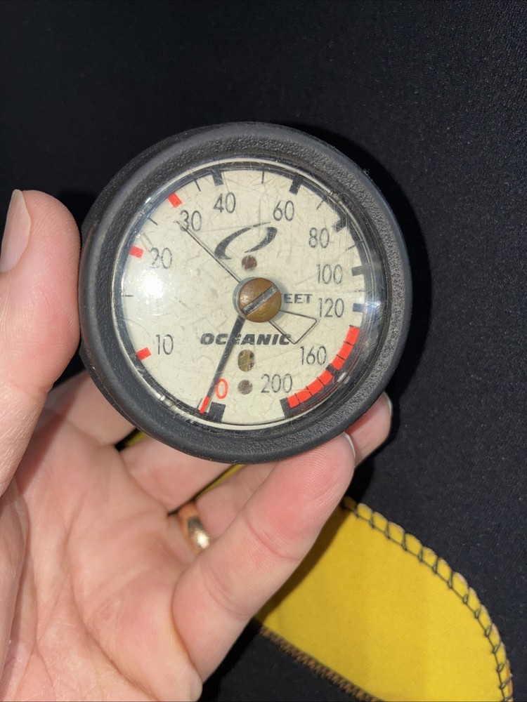 Oceanic - Max Depth Module Depth Gauge.