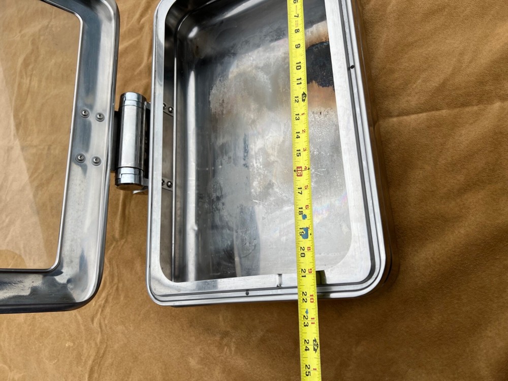 Vollrath rectangular Glass Top Induction Chafer