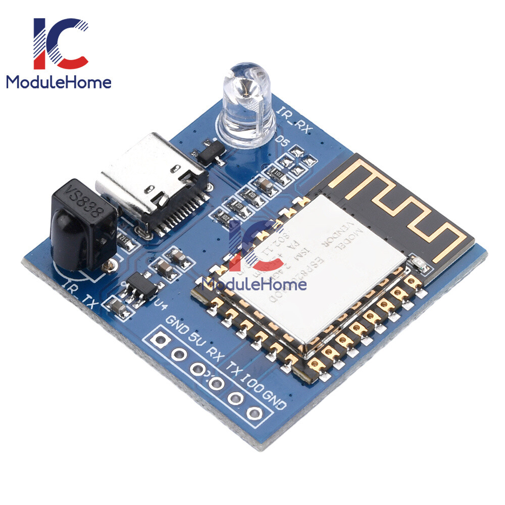 Type-C ESP8266 ESP-12F Development Board NEC Directive WIFI Transmission Module