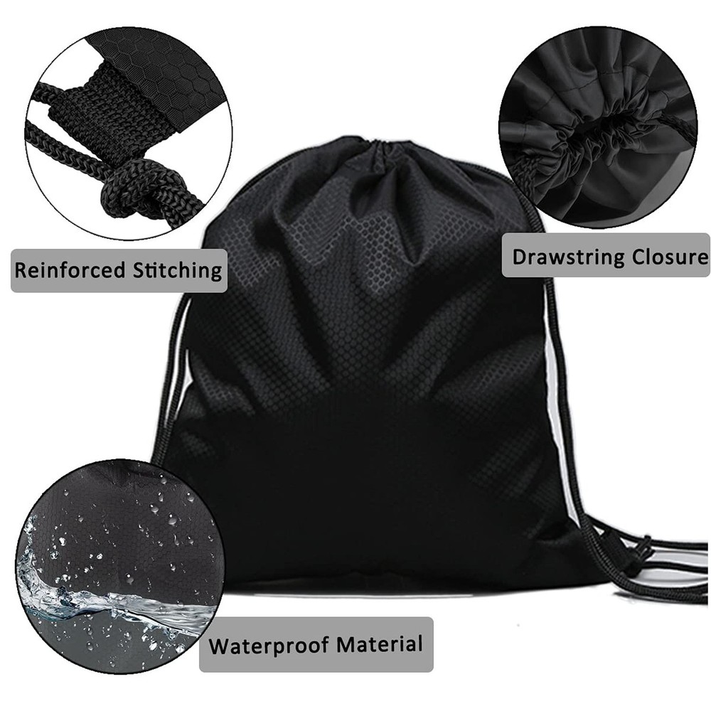 BINGONE Folding Sport Backpack Drawstring Bag Home Travel Storage Use