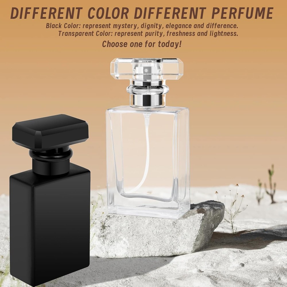 Luxsego Perfume Bottle Atomizer 30ML Refillable Fine Mist Spray Bottles, Empty G