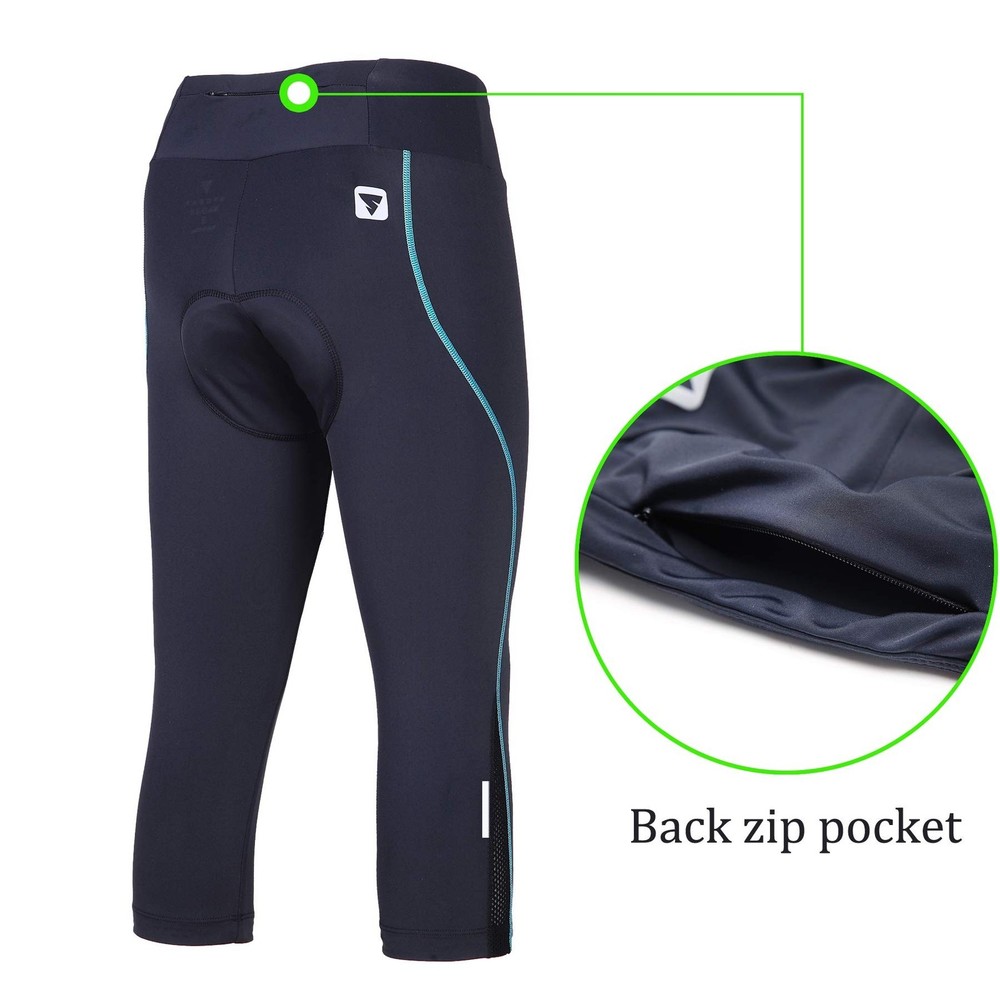 womens Capri Small Blueline 3/4tights
