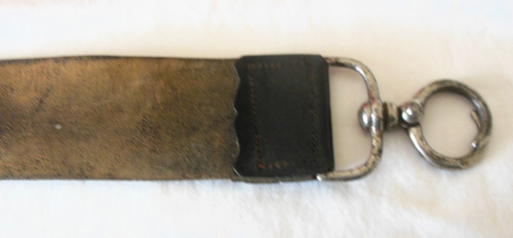 Vintage Hanging Leather Razor Sharpening Strop