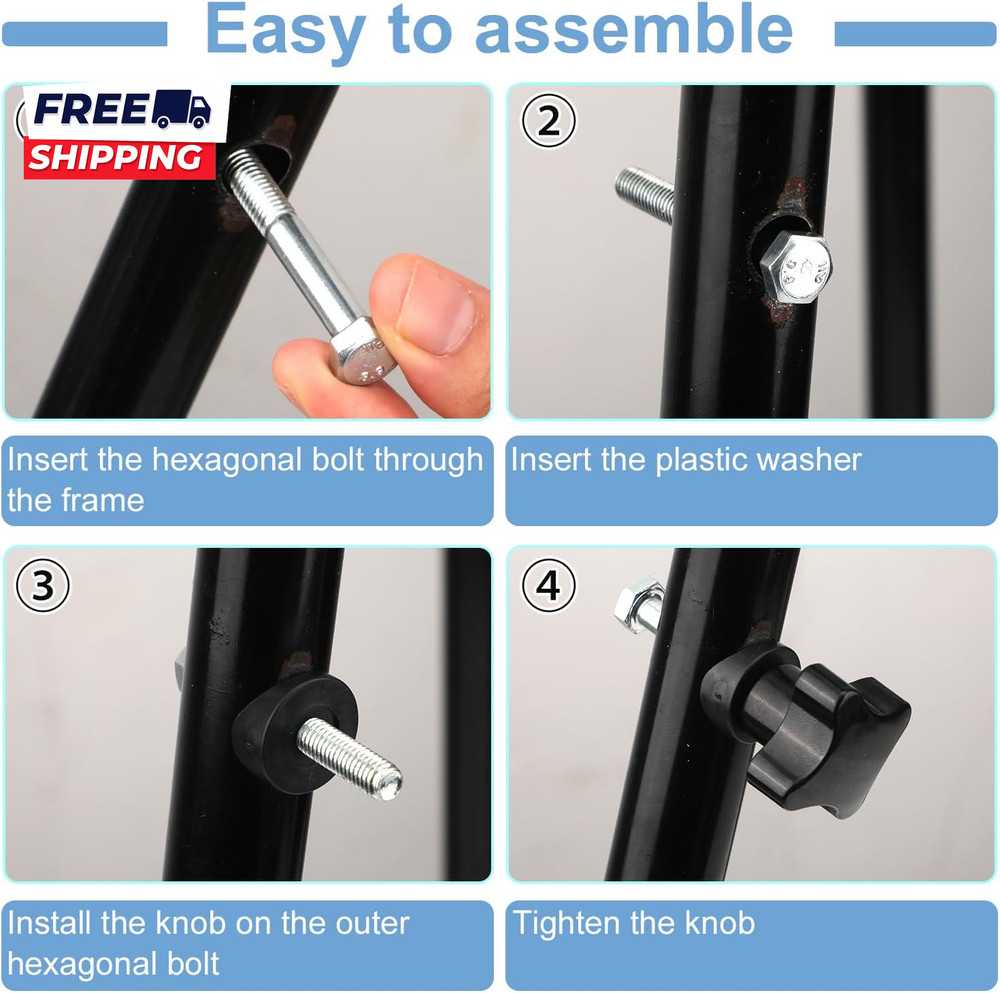 2 Sets Rollator Walker Replacement Arm Adjustment Knobs, Comfortable Universal P