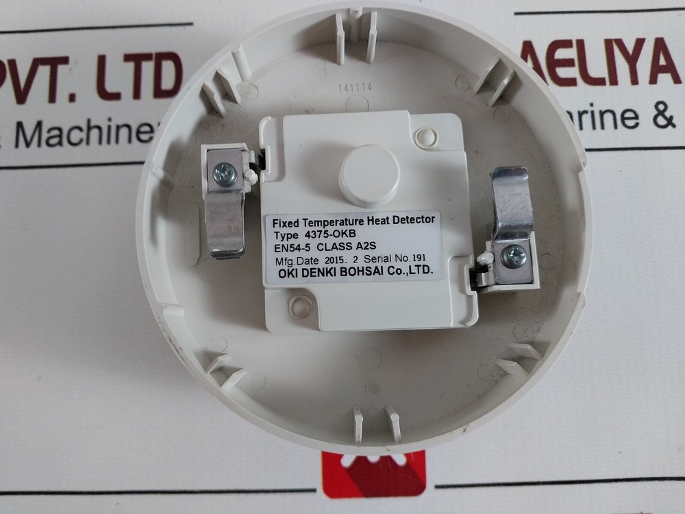 Oki denki 4375-okb fixed temperature heat detector
