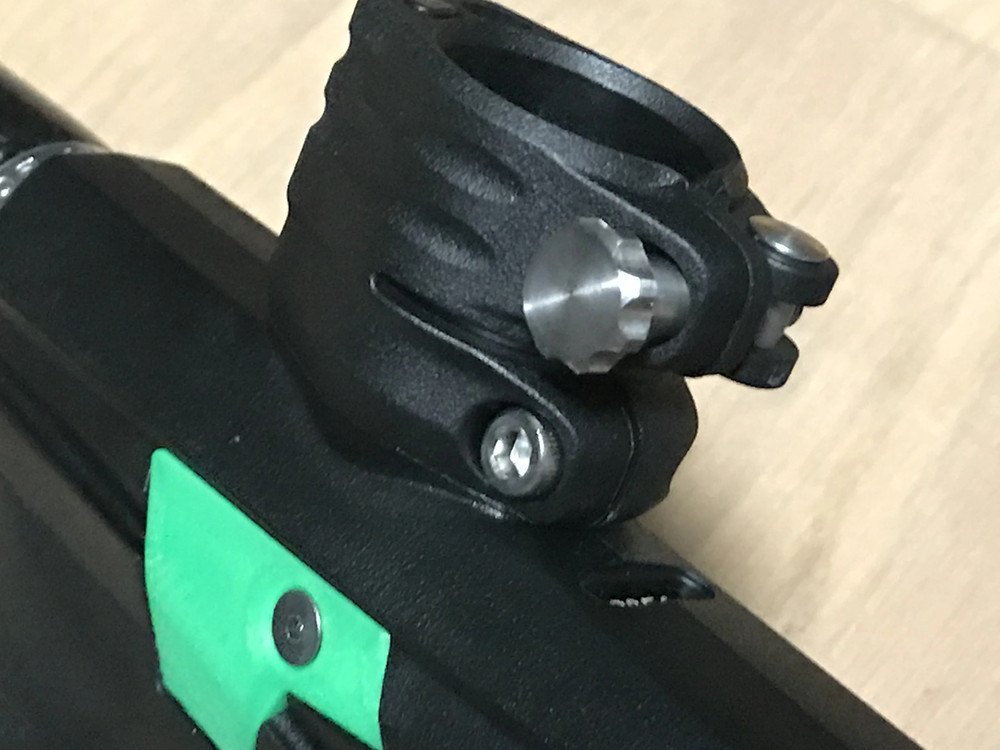 SSC Stainless Thumbscrews for Planet Eclipse Feednecks